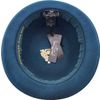 Afbeelding van Major wear | Bolhoed, zachte tealblauwe bowler 