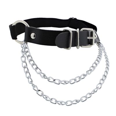 Foto van Zacharia | Bovenbeen harnas met O-ring en 2 kettingen