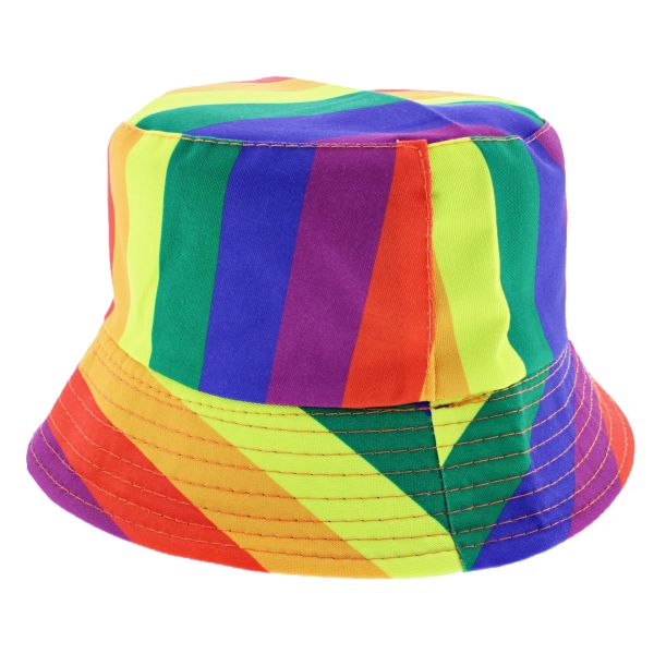 Zacharia | Bucket hat, regenboog