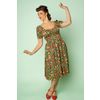 Afbeelding van Collectif | Swing jurk Giada Strawberry met korte mouw