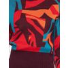 Afbeelding van ATO Berlin | Trui Sindri rood met multi kleurig retro patroon