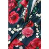Afbeelding van Dolly and Dotty | Daisy Pink Floral vintage halterswing jurk met roze bloemen print
