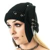 Afbeelding van Cup Cake Cult | Punk muts Bunny met konijnen oren en ketting