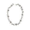 Afbeelding van Banned | Goth halsketting Thorn met prikkeldraad ketting