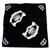 Afbeelding van Zacharia | Bandana zwart met skull jaw 