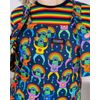 Afbeelding van Run & Fly | Tuinbroek, Rainbow frogs, met blije kikkers
