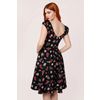 Afbeelding van Hell Bunny | Jaren 50 jurk Carlotta met tattoo en rozen print