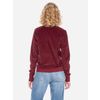 Afbeelding van ATO Berlin | Retro jas Bebe van bordeaux rode brede ribcord