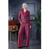 Afbeelding van Banned | Dames pantalon Joanna 40's rode Schotse ruit
