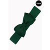 Afbeelding van Elastiekriem met Strik Bella bottle green