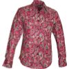 Afbeelding van Chenaski | overhemd Seventies Paisley & Wheels pink