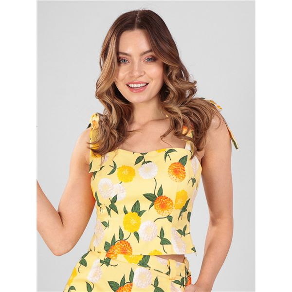 Collectif | Top Ylenia Sunny Floral Collectif | Top Ylenia Sunny Floral