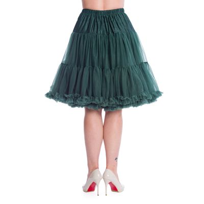 Foto van Banned | Petticoat starlite over de knie met extra volume, bottle green