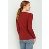 Afbeelding van Green Bomb | Shirt lange mouw Tiny winter red bio katoen