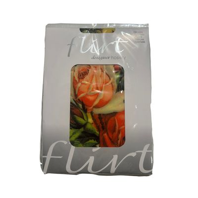 Foto van Flirt | Panty multicolour met romantische rozen
