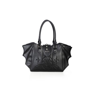 Foto van Banned | Gothic Bat handtas, zwart