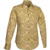 Afbeelding van Chenaski | overhemd Seventies Paisley creme, groen, bruin