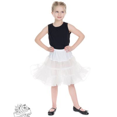 Foto van Hearts & Roses | Kinderpetticoat, wit