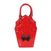 Afbeelding van Banned | Stoere Rock'n Roll schouder/handtas Red Ghoul