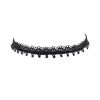 Afbeelding van Zacharia | Choker van zwart open kant met loupjes