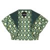 Afbeelding van Collectif | Bolero Lorna Tiki Harlequin, groene ruit