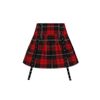 Afbeelding van Hell Bunny | Mini rok Brody, zwart rode tartan