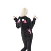 Afbeelding van Cupcake Cult | Zipper-hoody met roze Kitty Mayhem print en een capuchon met katten oren