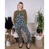 Afbeelding van Run & Fly | Tuinbroek, Rainbow frogs, met blije kikkers