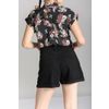 Afbeelding van Hell Bunny | Korte broek Arania met spinnenweb borduursels