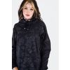 Afbeelding van Jawbreaker | Oversized Gothic hoody met skull and flower print