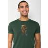 Afbeelding van Green Bomb | T-shirt animal bike bear, bottle groen bio katoen
