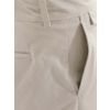 Afbeelding van Collectif | Pantalon Edison grijs, 40 ties stijl met brede tailleband