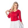 Afbeelding van Banned | Rood vintage top Charlie Chevron