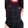 Afbeelding van Hell Bunny | Dungarees Elly May navy denim