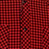 Afbeelding van Chenaski | Rockabilly '50 cowboy overhemd, red black Scot