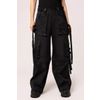 Afbeelding van Hell Bunny | Zwarte Goth-stijl broek Neo, met zakken en D-ring