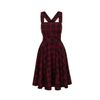 Afbeelding van Hell Bunny | Pinafore jurk Carmina, rood zwarte tartan