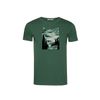 Afbeelding van Green Bomb | T-shirt Nature lakeside, groen bio katoen