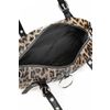 Afbeelding van Banned | Rock 'n Roll luipaard handtas, ringen eyelets en ritssluiting