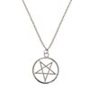 Afbeelding van Zacharia | Halsketting (70 cm) met Pentagram hanger 4,4cm