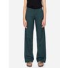 Afbeelding van ATO Berlin | Pantalon Lilia, pine groen met mint pinstripe