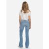 Afbeelding van ATO Berlin | Jeans Karlie, lichte denim met stretch en wijde pijp