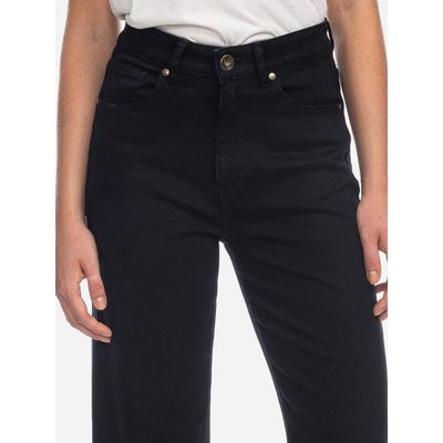 Foto van ATO Berlin | Hoge taille jeans Kendal, zwart bio-katoen