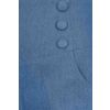Afbeelding van Banned | Vintage Rock'n Roll denim hoge taille korte broek Millie met zwaluw borduursel