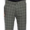 Afbeelding van ATO Berlin | Pantalon Jorjo met modern olijfgroen ruitjes patroon