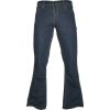 Afbeelding van Chenaski | Denim retro broek classic blue met wijde pijp en 34 inch lengte