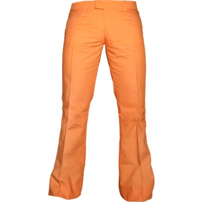 Foto van Chenaski | Retro pantalon met uitlopende pijpen, apricot