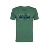 Afbeelding van Green Bomb | T-shirt nature Tarn, weide groen bio katoen