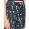 Afbeelding van ATO Berlin | Sport relax broek Fips, met blauw geel retro patroon