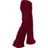 Afbeelding van Chenaski | Ribcord retro broek met wijde pijpen, bordeaux tawny port
